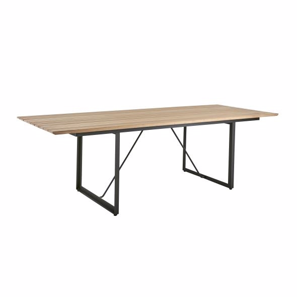 Shad Teak Bord 240cm Havebord Brafab Enggården Havemøbler