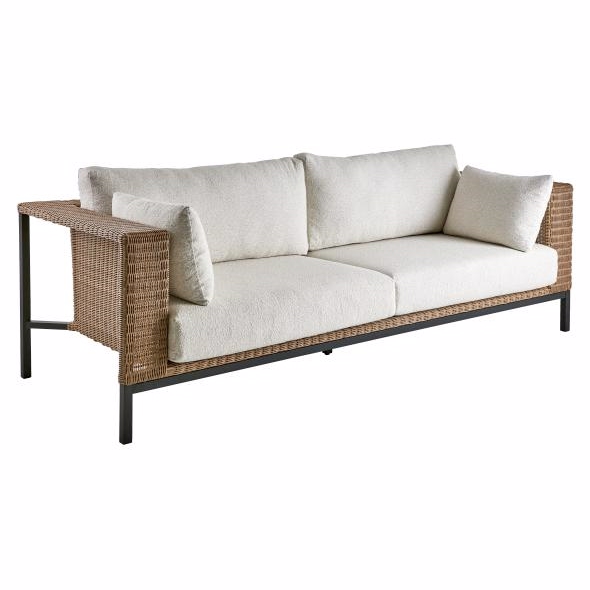 Shell Sofa Med Standard Hynder Loungemøbler Brafab Enggården Havemøbler