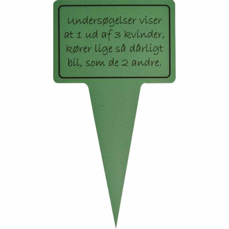 Sjovt Planteskilt Undersøgelser Viser