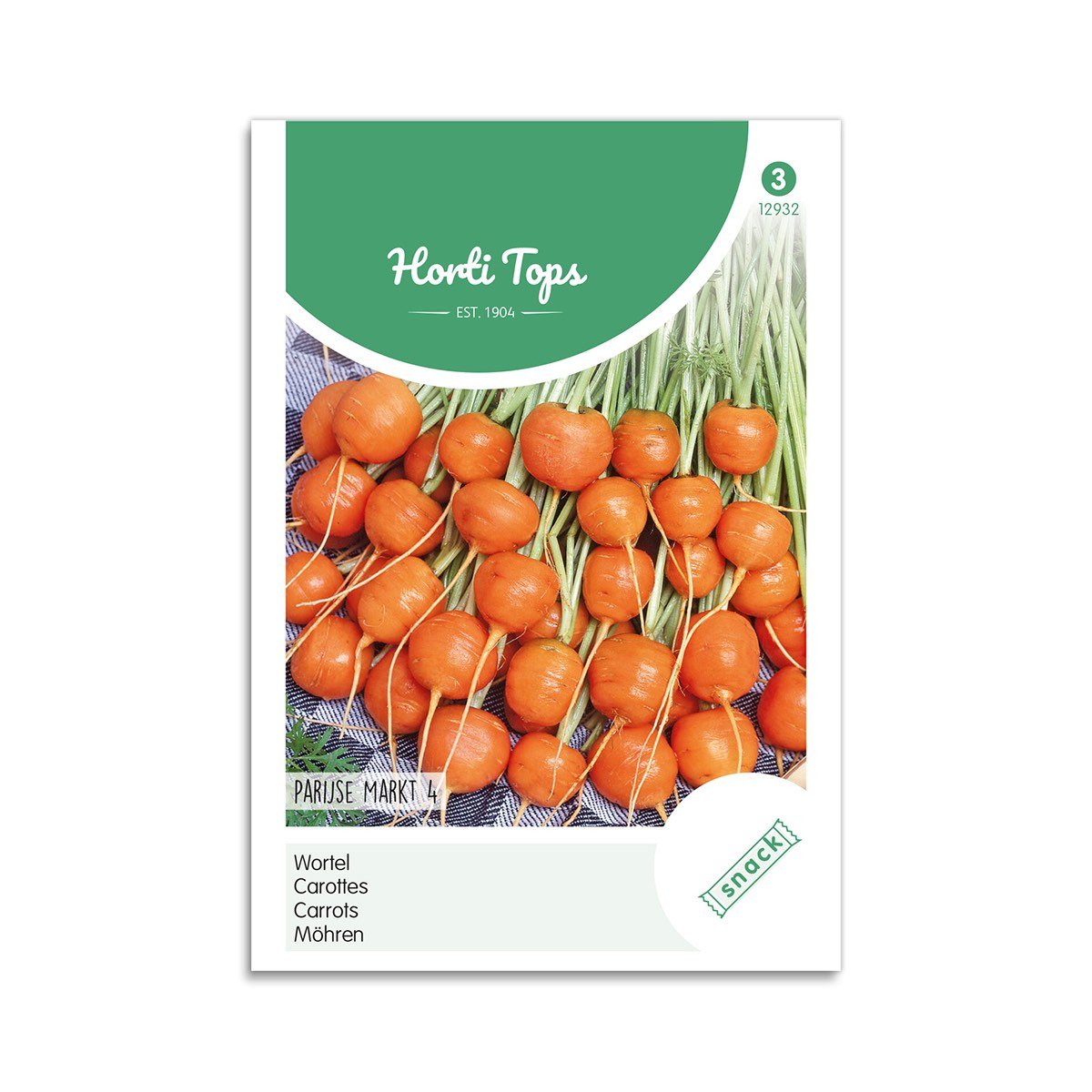 Snackgulerod Frø Quot Paris Market Quot Horti Tops