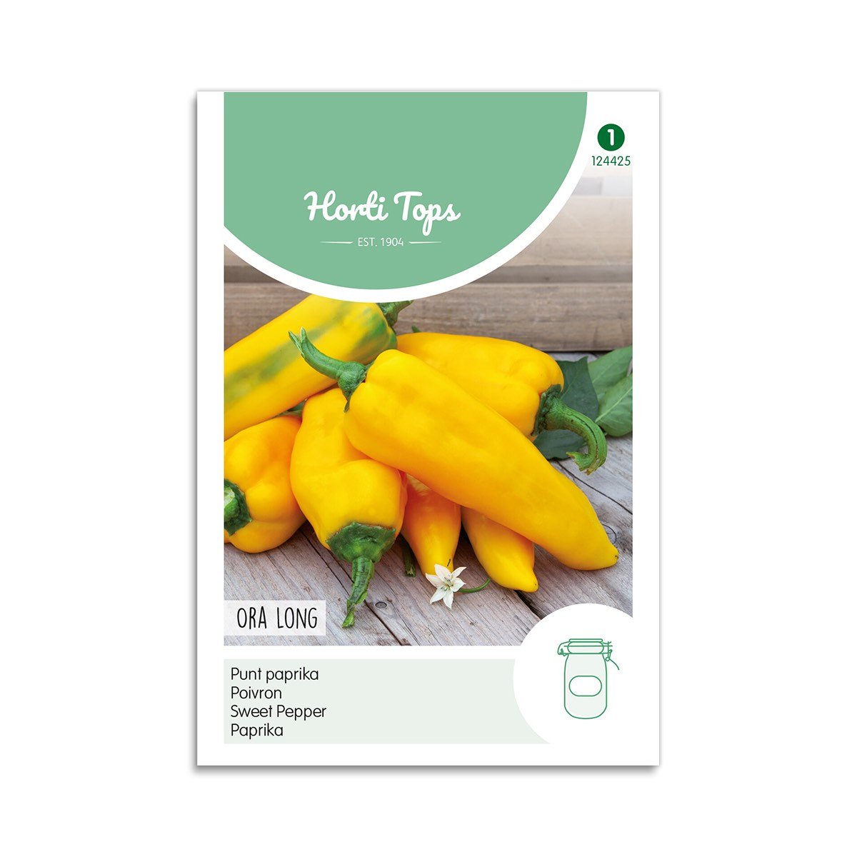 Sød Gul Peberfrugt Frø  Quot Ora Long Quot  Horti Tops