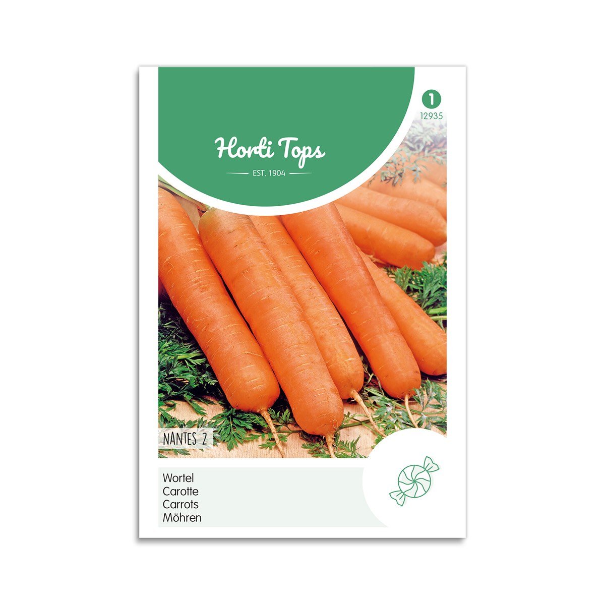 Sommergulerod Frø  Quot Nantes   Quot  Horti Tops