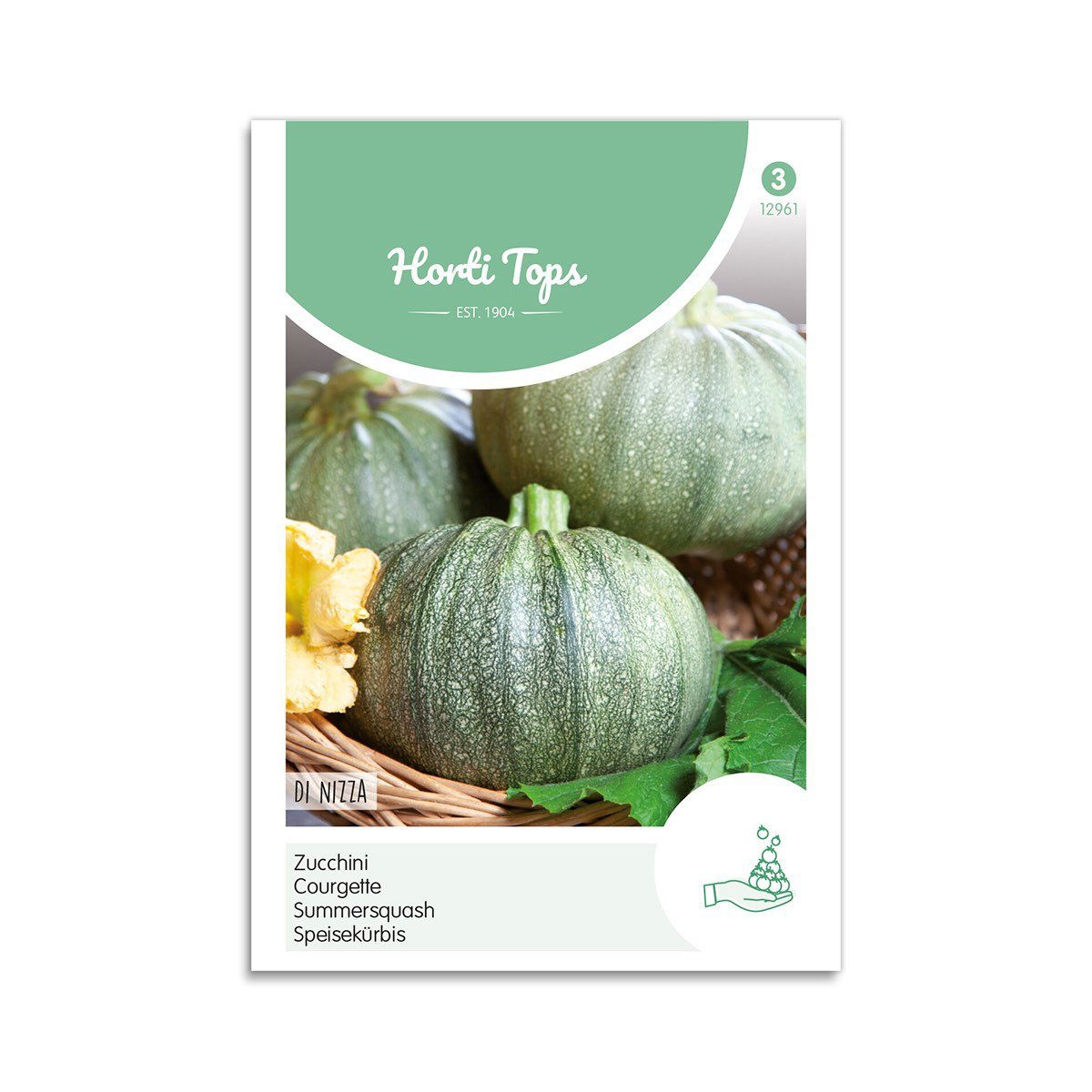 Sommersquash Frø  Quot   Nizza Quot  Horti Tops