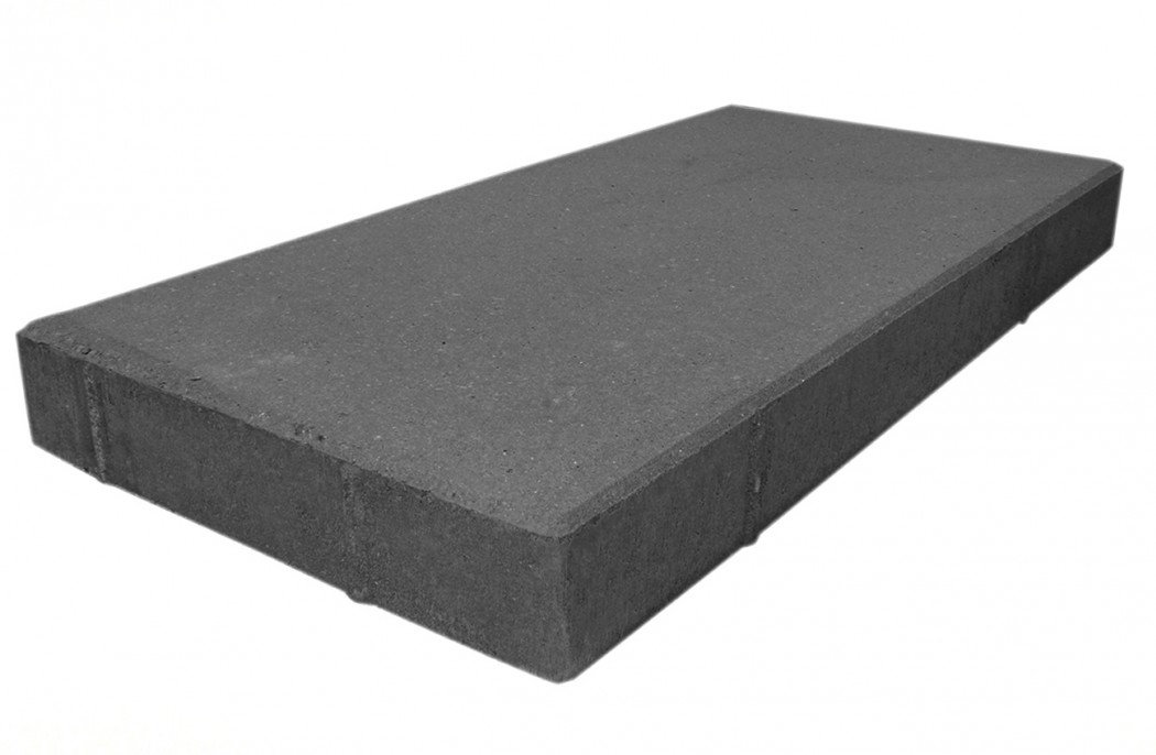 Sort   Koksgrå 30x60x6 Havefliser