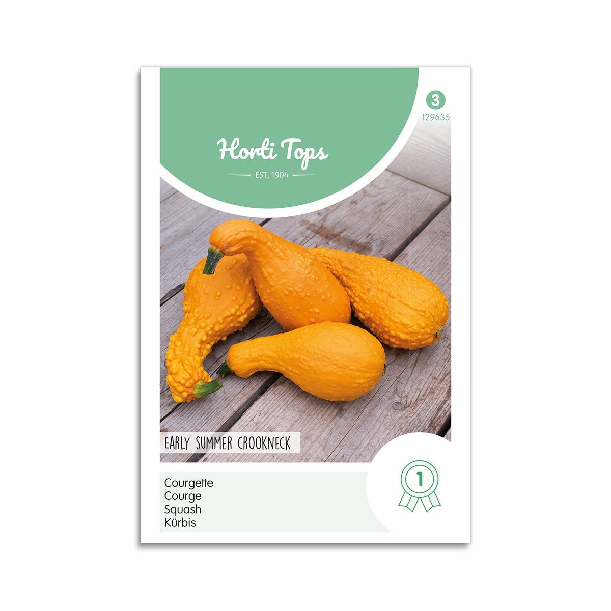 Squash Frø  Quot Early Summer Crookneck Quot  Horti Tops