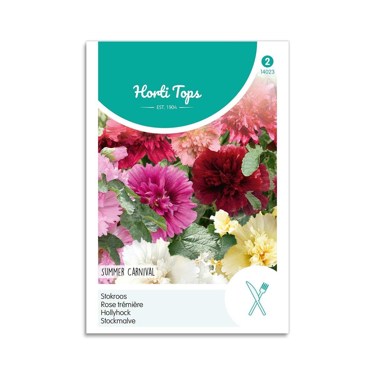 Stokrose Frø  Quot Summer Carnival Quot  Horti Tops