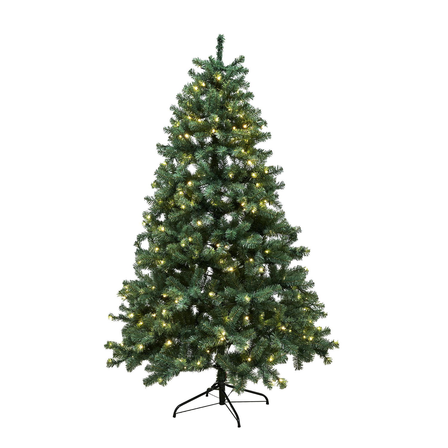 Stort Kunstigt Juletræ Med Led Lys   Quot Aske Quot  300   188