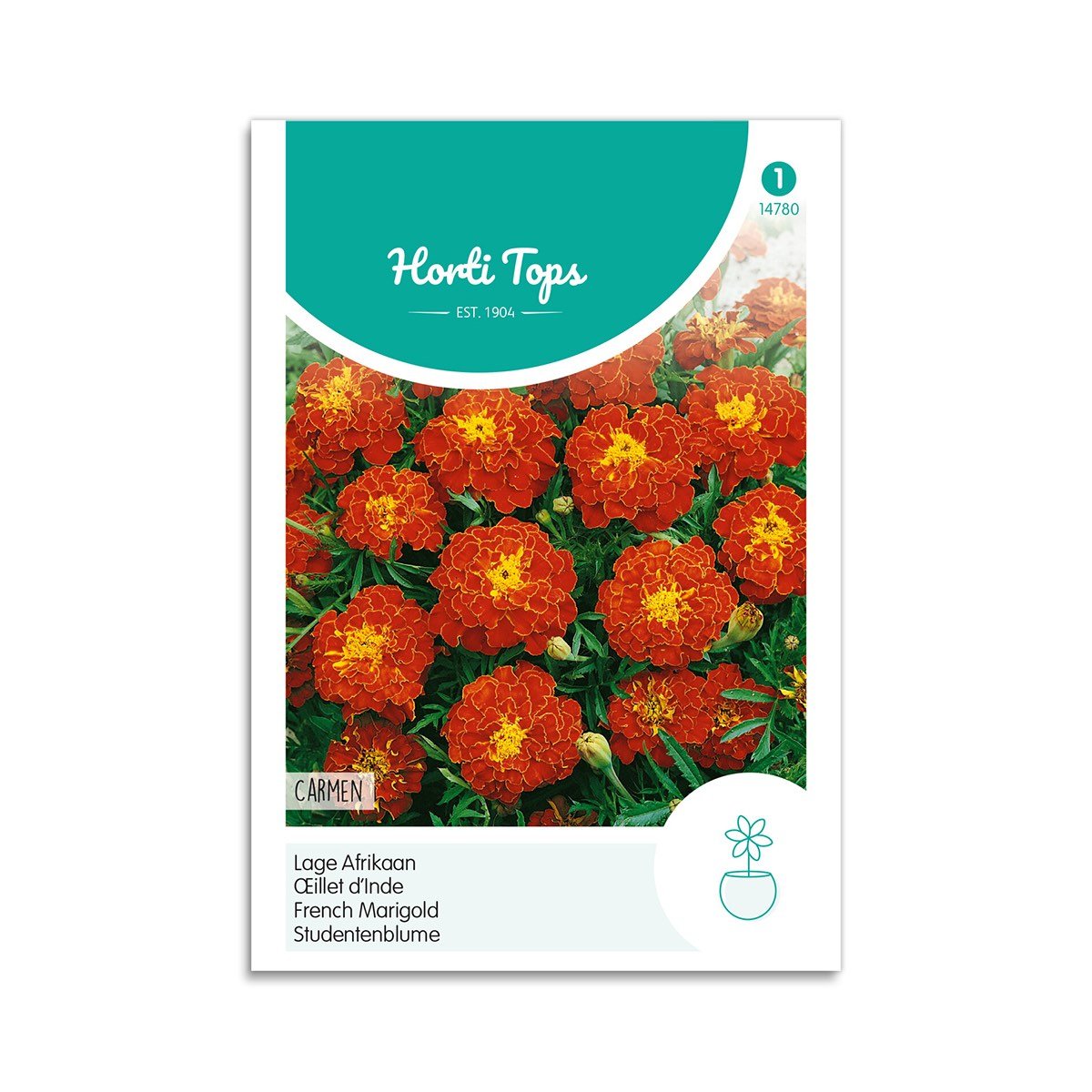 Tagetes Frø  Quot Carmen Quot  Horti Tops