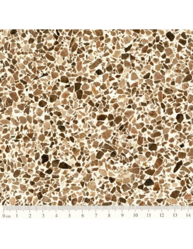 Terrazzo Fliser Coffee 40x40x1     Slebet Overflade