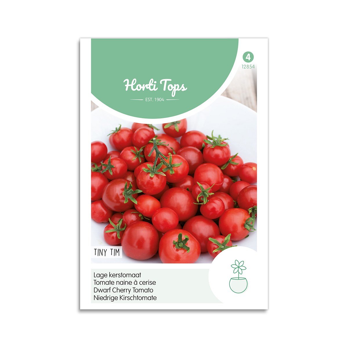 Tomat Frø  Quot Tiny Tim Quot  Horti Tops