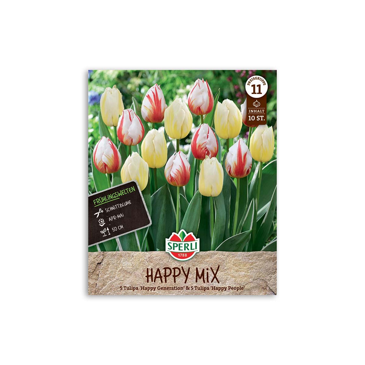 Tulipan Blanding Quot Happy Mix Quot 10 Løg