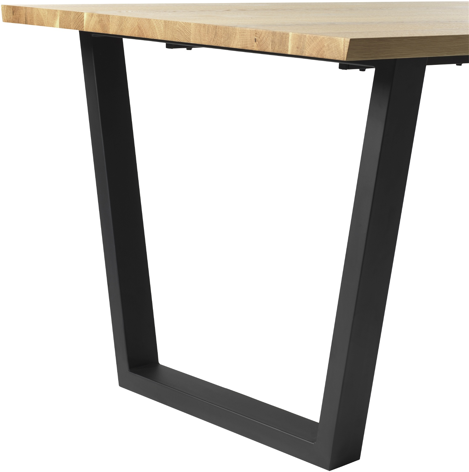 Bordstel Til Plankebord Nordique Design Reno  -formet Sort H72xb8xl82