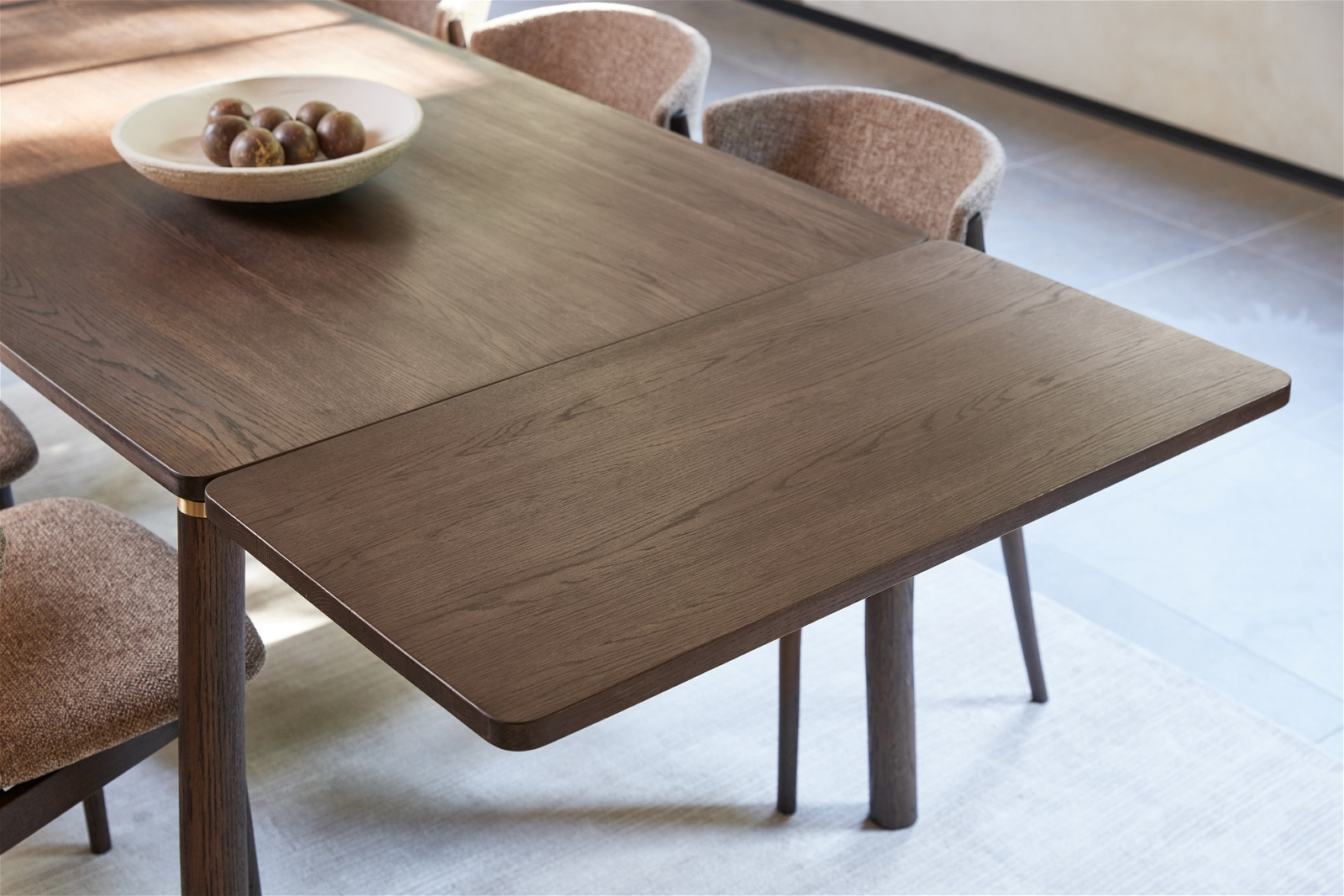 Tillægsplade   Bordforlænger Nordique Design Arun Espresso 50   95