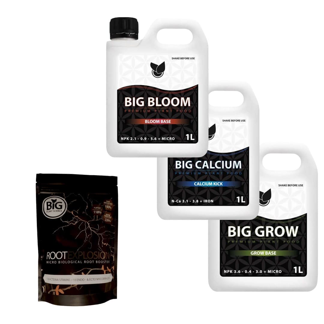 Big Plant Science Gødning Forårs Tilbud Grow Calcium Bloom Roots