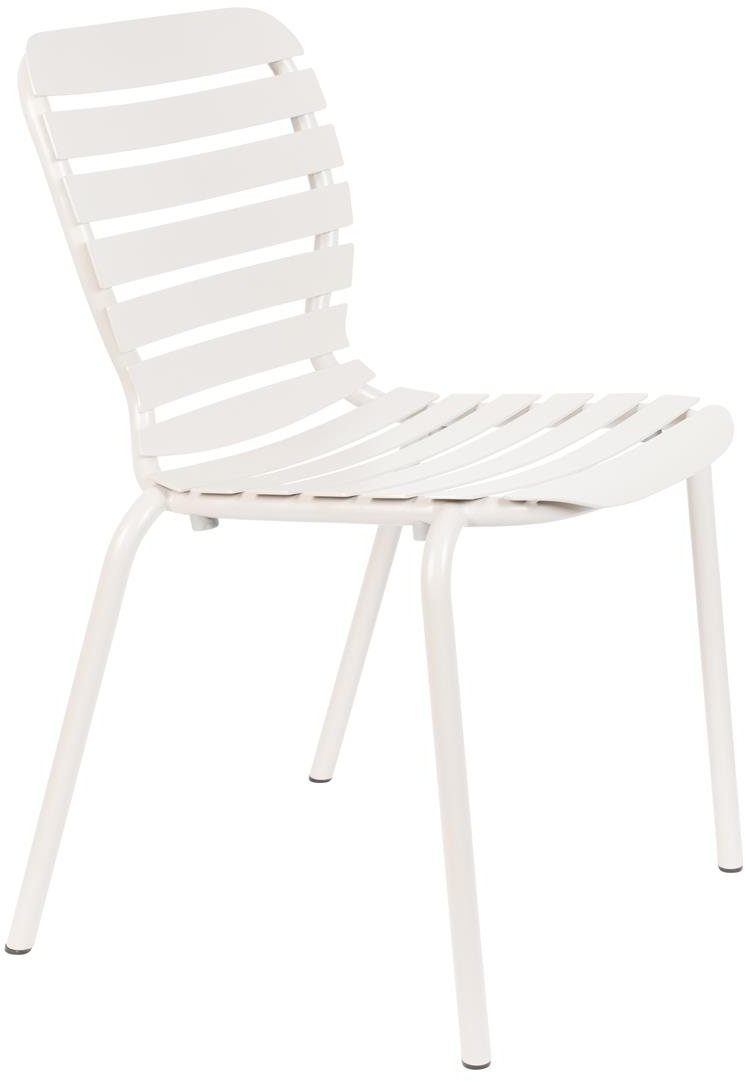 Udendørs Spisebordsstol Havestol Zuiver Vondel   Offwhite Aluminium