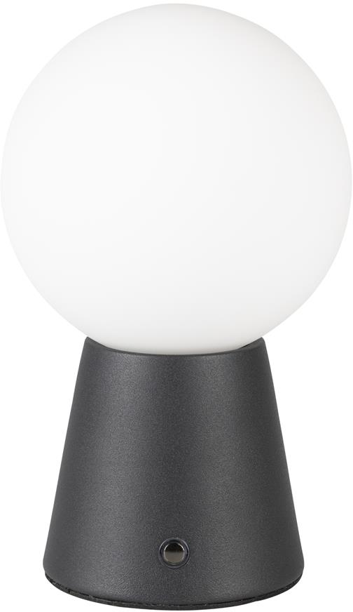 Zuiver Stellar Bordlampe   Offwhite Glas Med Dæmper D12ã H19