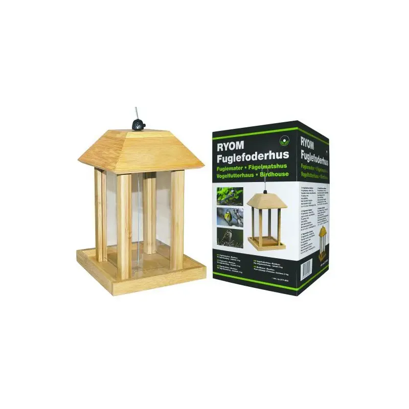 Fuglefoderhus Bambus 3kg 217-650