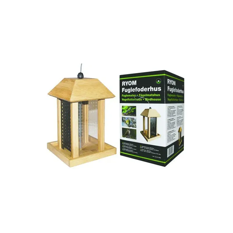 Fuglefoderhus Bambus Nød 3kg 217-652