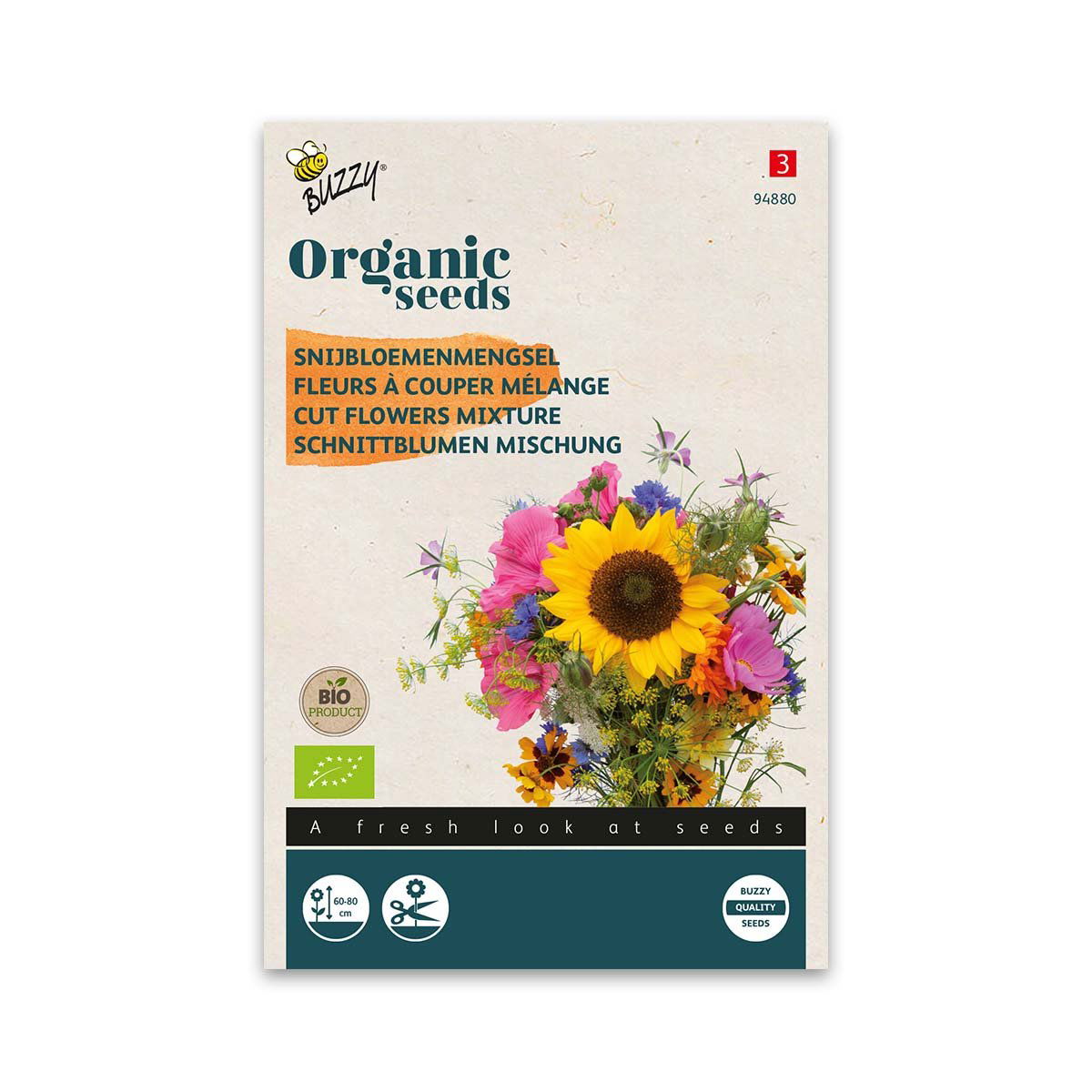 økologisk Buketblomster Frø Mix