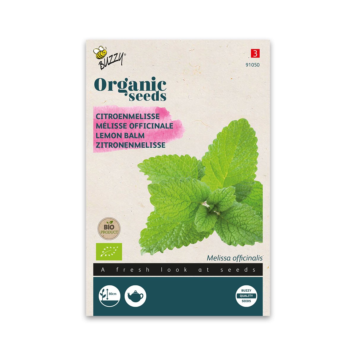 økologisk Citronmelisse Frø
