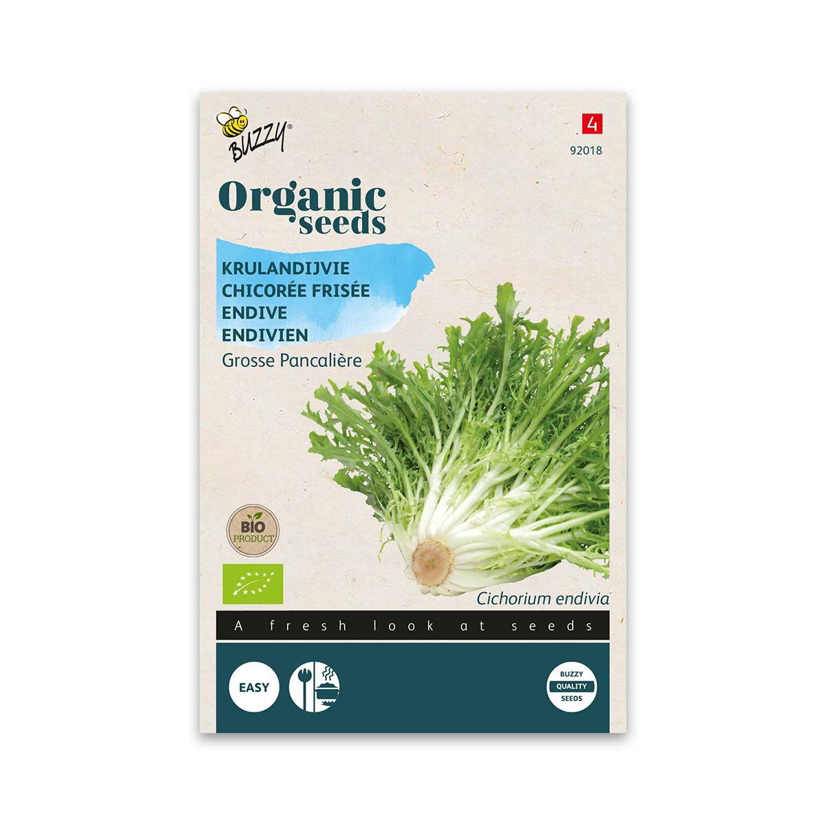 økologisk Frisée Salat Frø Grosse Pancali