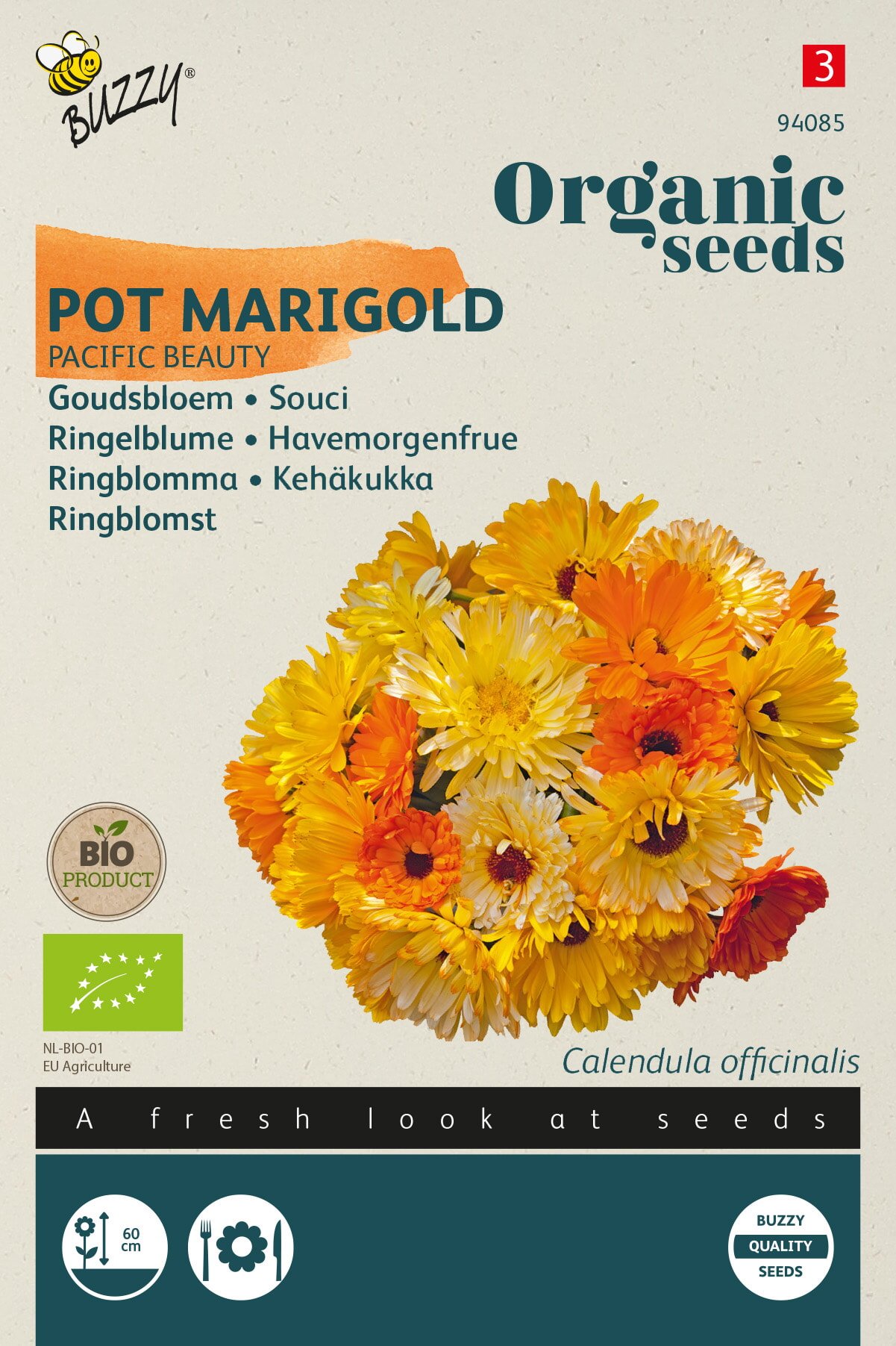 økologisk Morgenfrue Frø  Quot  Pacific Beauty Quot