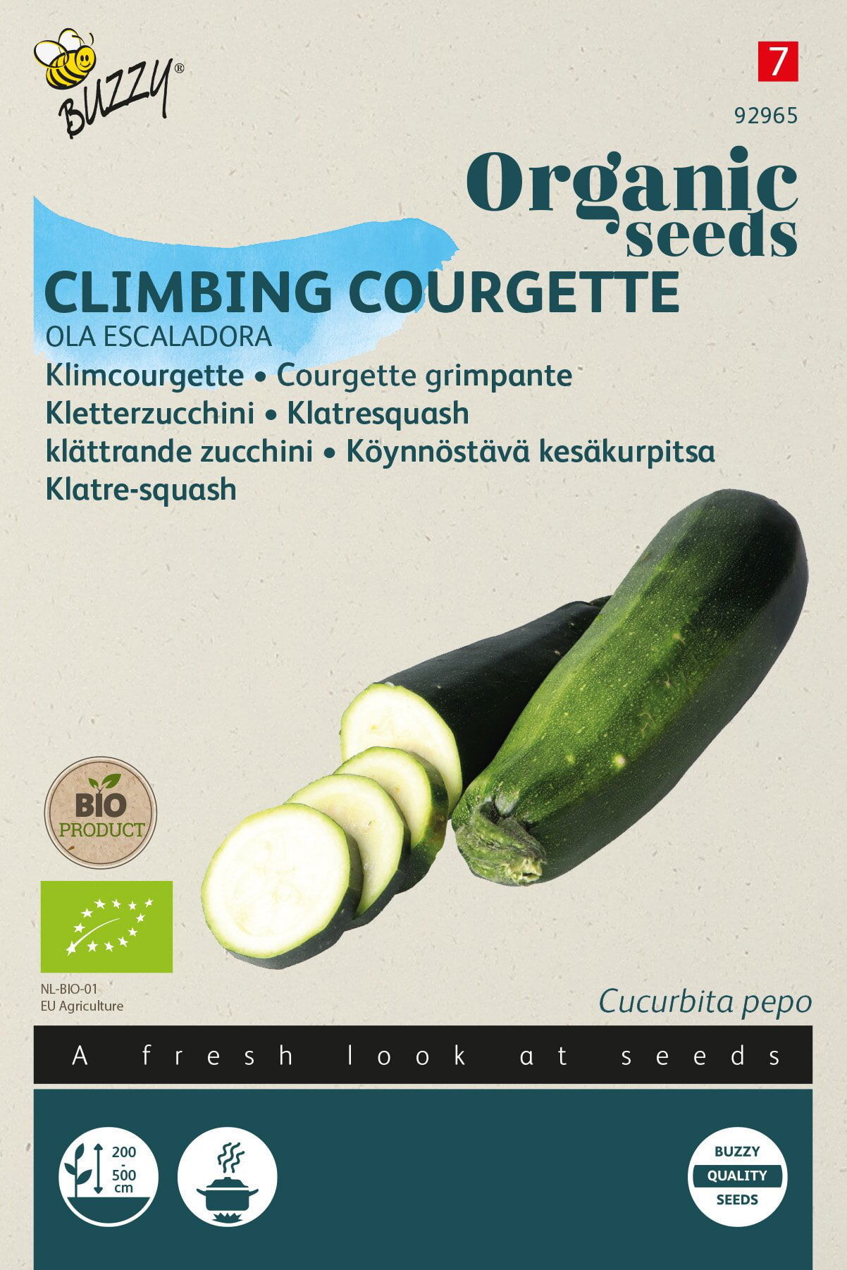 økologisk Squash Frø  Quot Ola Escaladora Quot