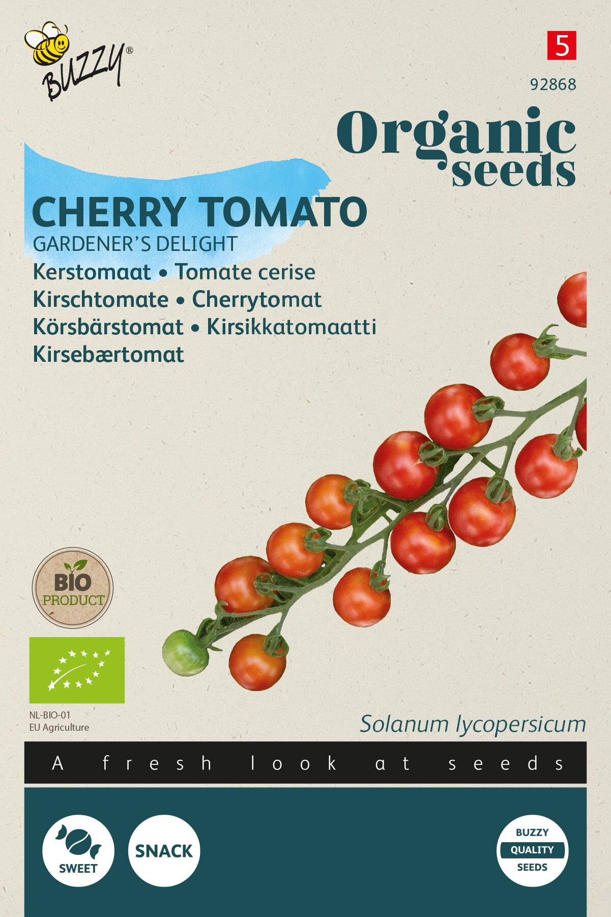 økologisk Tomat Frø  Quot Gardener   Delight Quot