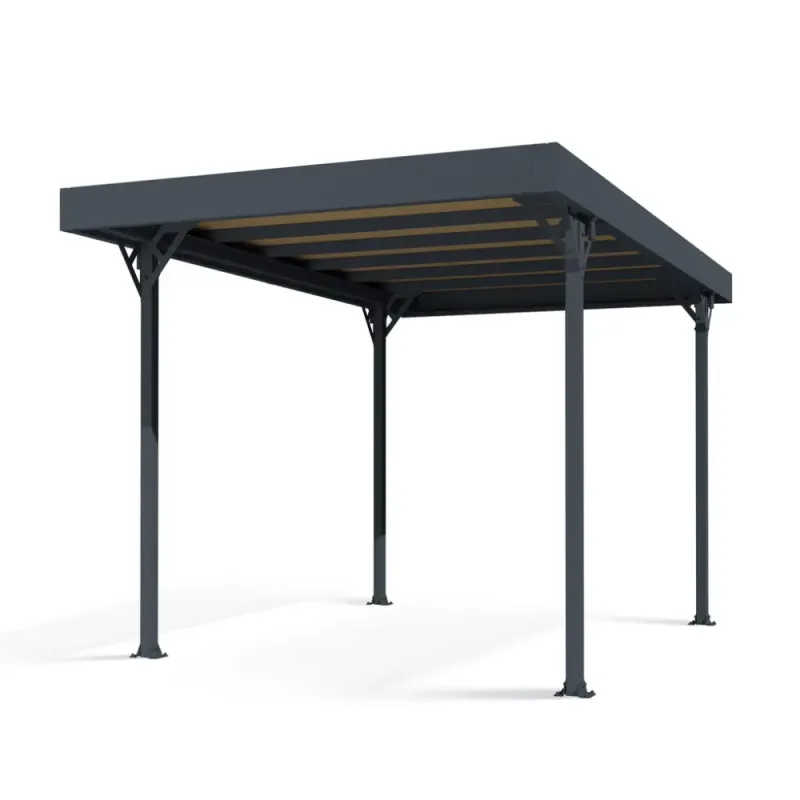 Palram Canopia Palma Carport 5000 Antracitgrå 540-172