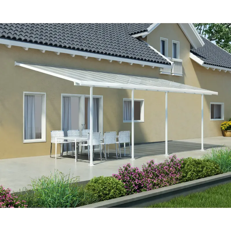 Palram Canopia Feria Terrasseoverdækning Sampak 21 M2 Hvid 540-057