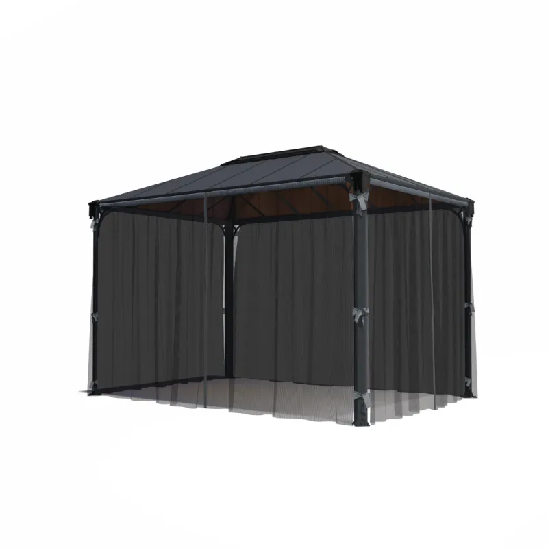 Palram Canopia Martinique 4300 Myggenet Til Havepavillon Sort 540-095