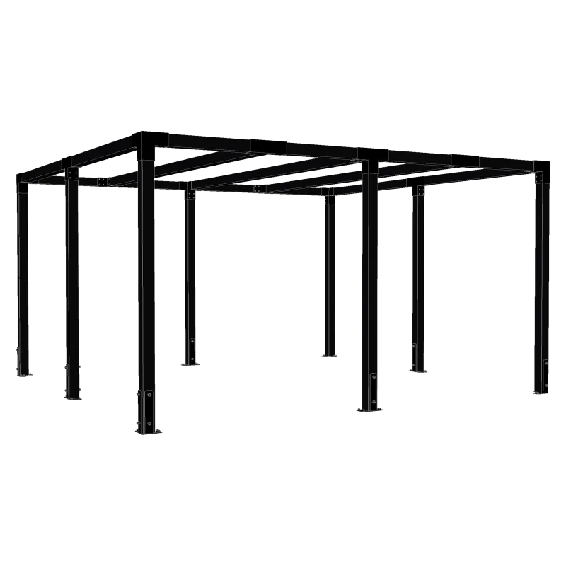 Plus Cubic Pergola 387x387x217 179096-15