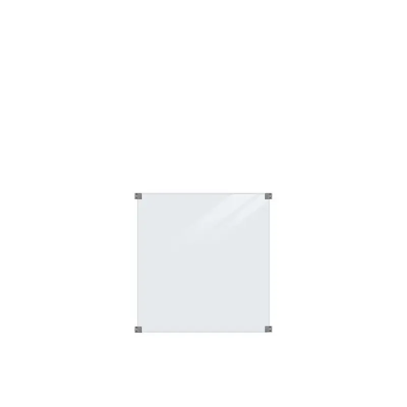 Plus Glashegn 90x91cm Inkl Glasbeslag 6mm Hærdet Glas