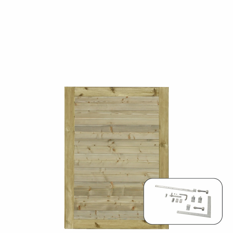 Plus Plank Enkeltlåge Inkl  Beslag 100ã 125   Pefc 277650-