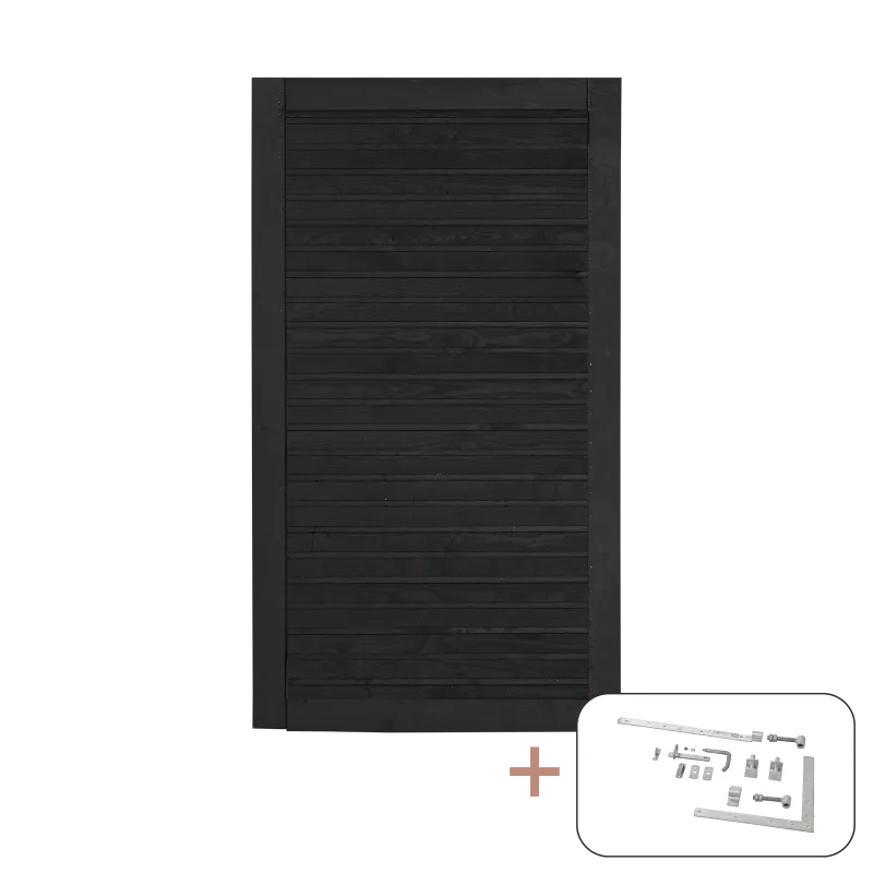 Plus Plus Plank Enkeltlåge  Inkl  Beslag 100x163   Vendbar 177640-15