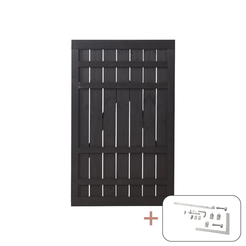 Plus Rustik Enkeltlåge Inkl  Beslag 100x158   175470-15