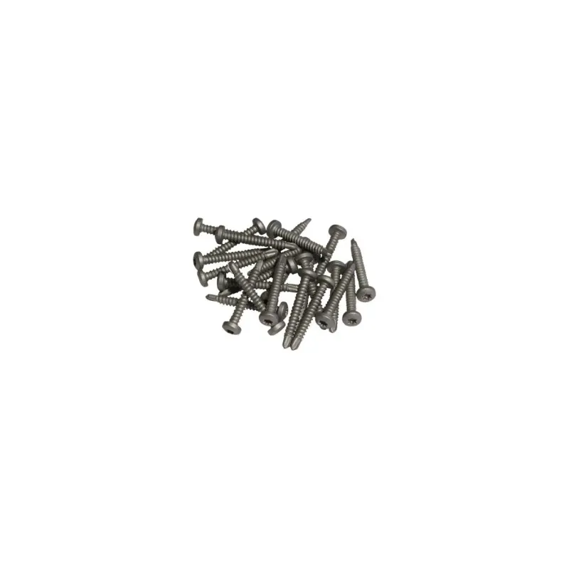Plus Skruer Til Montage   Hegn   Stålstolpe 24 Stk   5x25mm 17520-