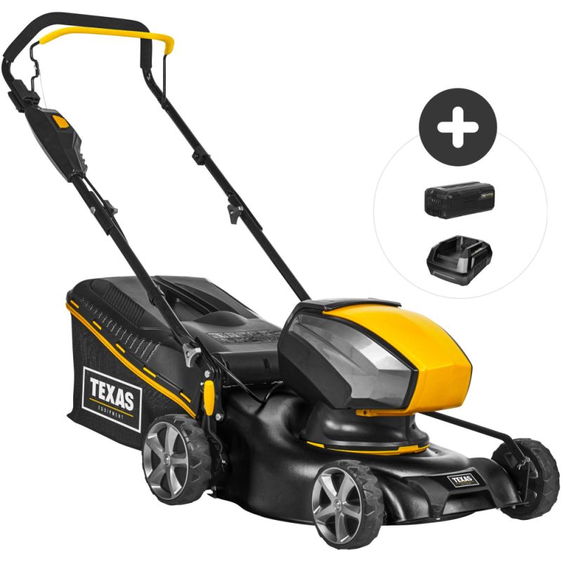 Texas Plæneklipper Razor 4200li Inkl Batteri Lader