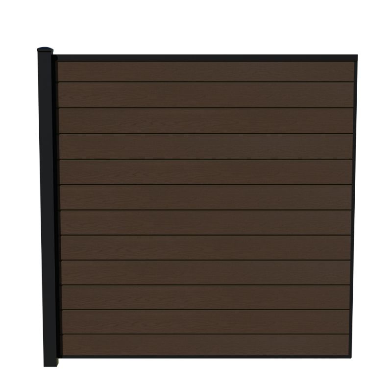 Wimex Fag Glyngøre Superb T180  -profil Wpc Teak Pulverlak Stolpe 1800   1893