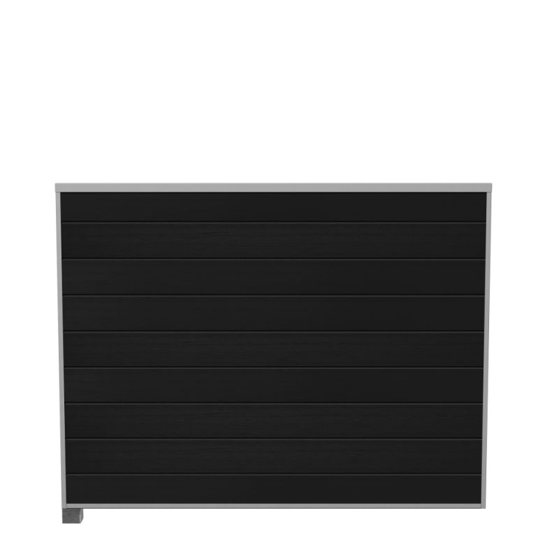 Wimex Fag Livø Prime T140  -profil Wpc Matsort Galv  Stolpe  -skinne 1400   1893
