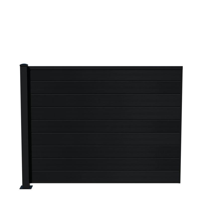 Wimex Fag Livø Prime T140  -profil Wpc Matsort Pulverlak Stolpe    Fod 1400   1893