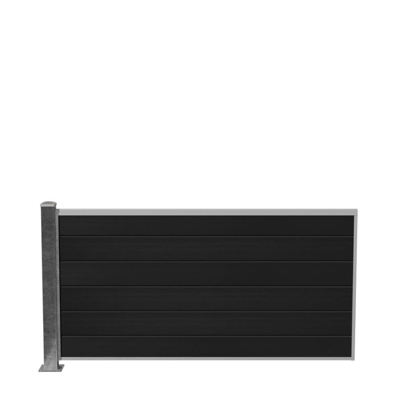 Wimex Fag Livø Prime T90  -profil Wpc Matsort Galv  Stolpe   Fod 900   1893